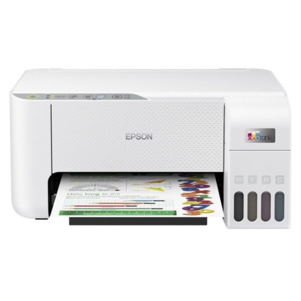 Epson Eco L3266 Multi-function WiFi Color Ink Tank Printer with Micro Piezo Heat Free Technology (4 Ink Bottles Included)